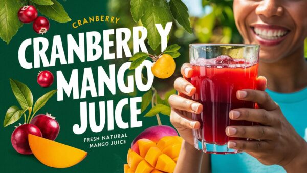 Cranberry mango juice